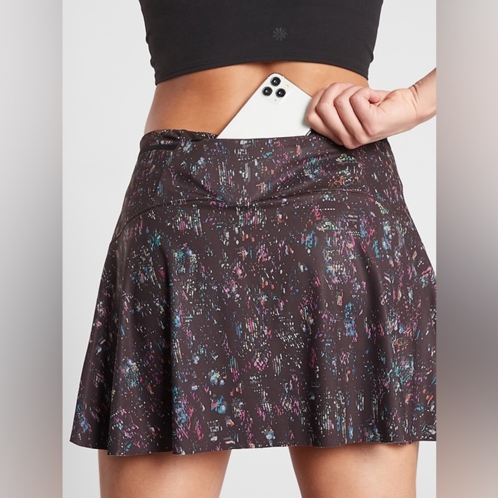 Women’s Athleta Match Point Printed Skort Size XL
